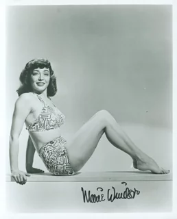 Marie Windsor autograph