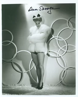 Ann Savage autograph