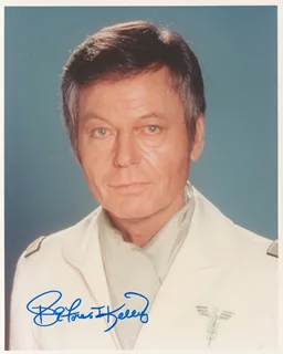 Deforest Kelley autograph