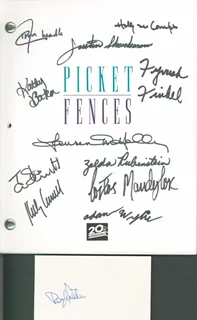 Picket Fences autograph