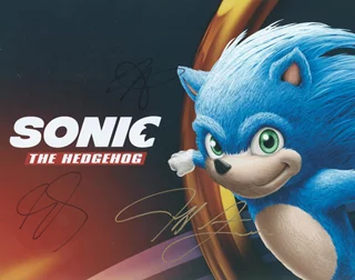Sonic The Hedgehog autograph