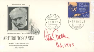 Arthur Fiedler autograph