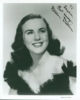 Deanna Durbin autograph