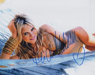 Heidi Klum autograph