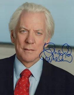 Donald Sutherland autograph
