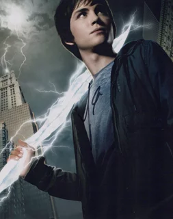 Logan Lerman autograph