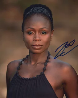 Zainab Jah autograph