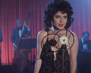 Isabella Rossellini autograph