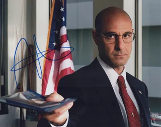 Stanley Tucci autograph