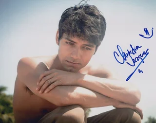 Christian Vazquez autograph