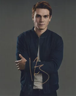 KJ Apa autograph