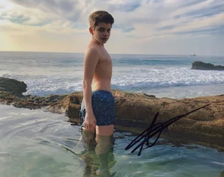 Aidan Langford autograph