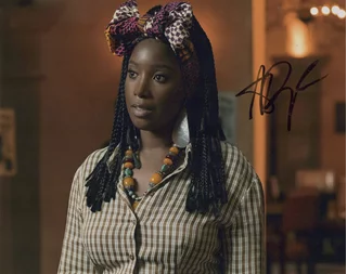 Ashley Blaine Featherson autograph