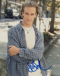 James Van Der Beek autograph