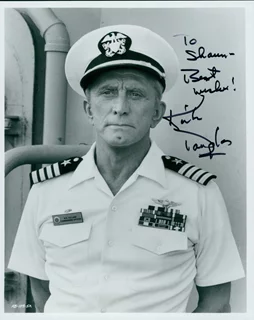 Kirk Douglas autograph