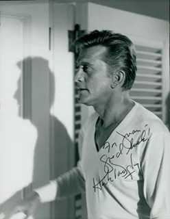 Kirk Douglas autograph