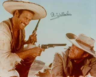 Eli Wallach autograph