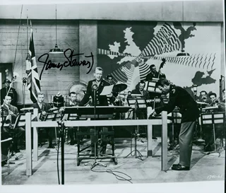 James Stewart autograph