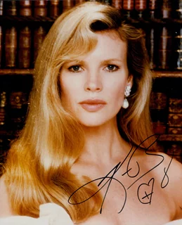 Kim Basinger autograph