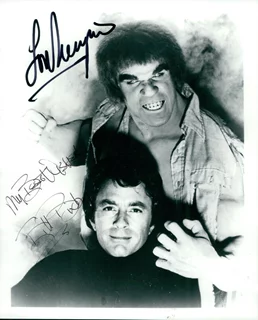 The Incredible Hulk autograph