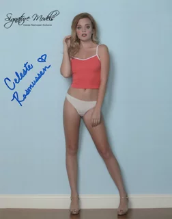 Celeste Rasmussen autograph