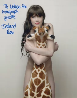 Ireland Rose autograph