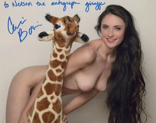 Celina Bobina autograph