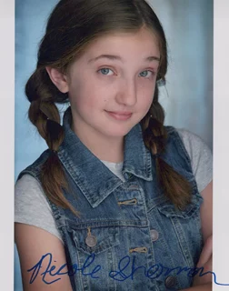 Nicole Sherman autograph