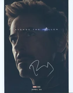 Robert Downey Jr. autograph