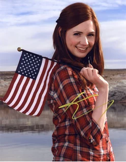 Karen Gillan autograph