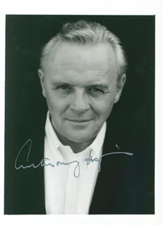 Anthony Hopkins autograph