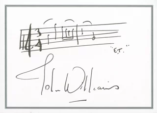 John Williams autograph
