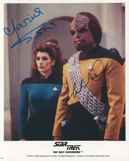 Star Trek: The Next Generation autograph