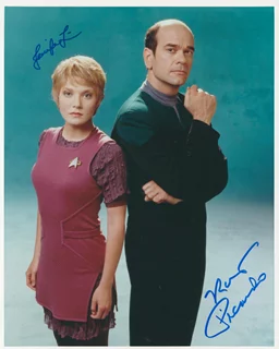 Star Trek Voyager autograph