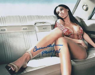 Carmella DeCesare autograph