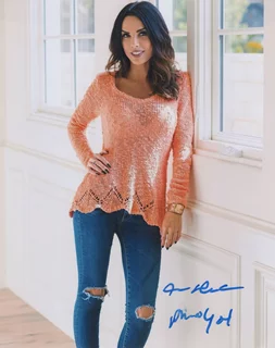 Carmella DeCesare autograph