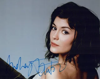 Audrey Tautou autograph