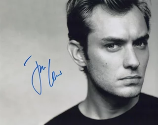 Jude Law autograph