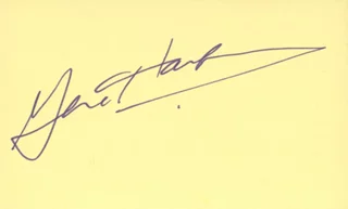 Gene Hackman autograph