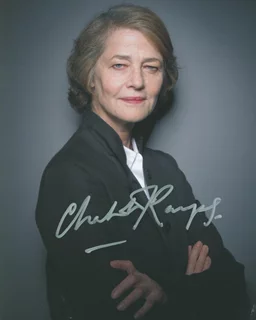 Charlotte Rampling autograph