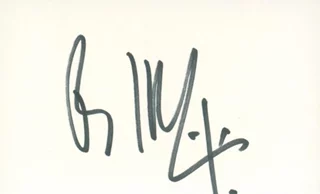 Billy Idol autograph