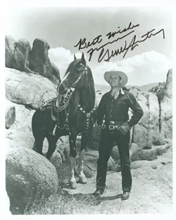 Gene Autry autograph