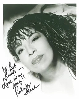 Roberta Flack autograph