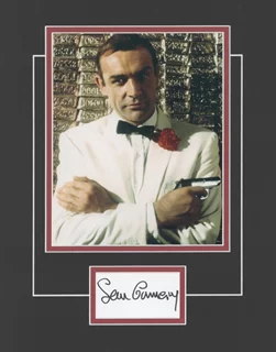 Sean Connery autograph