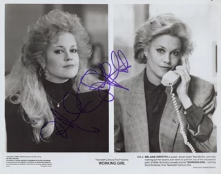 Melanie Griffith autograph