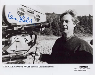 Lasse Hallstrom autograph