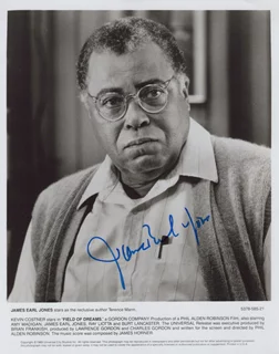 James Earl Jones autograph