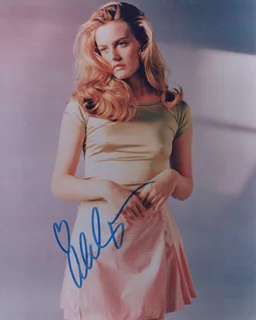 Alicia Silverstone autograph