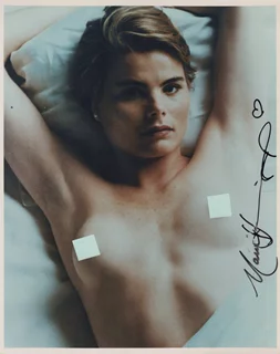 Mariel Hemingway autograph