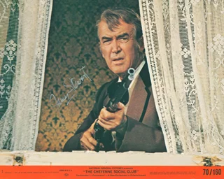 James Stewart autograph